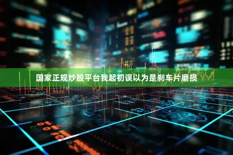 国家正规炒股平台我起初误以为是刹车片磨损